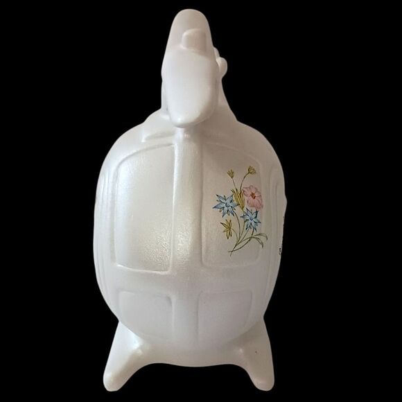 Berger Italian Helicopter Figure Ceramic Iridescent Floral Pottery Hand Painted - Picture 10 of 16